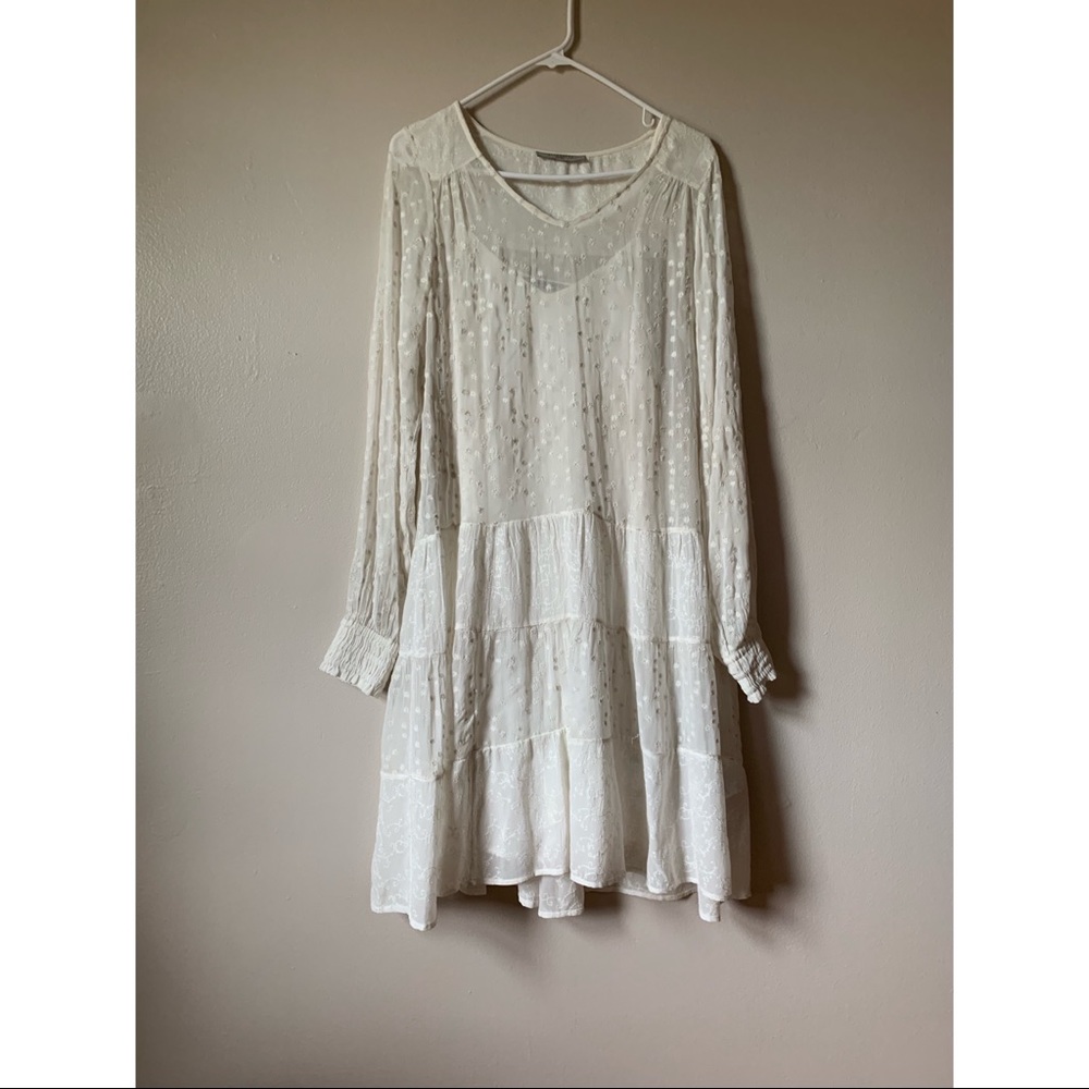All saints white dress